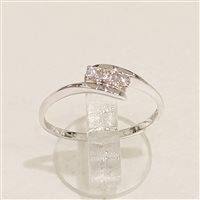 Anello Vidali Gioielli Donna in Oro bianco Diamante ANOR-67-34 - ANOR-67-34